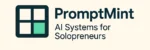 Ptomptmint rectangle shaped logo