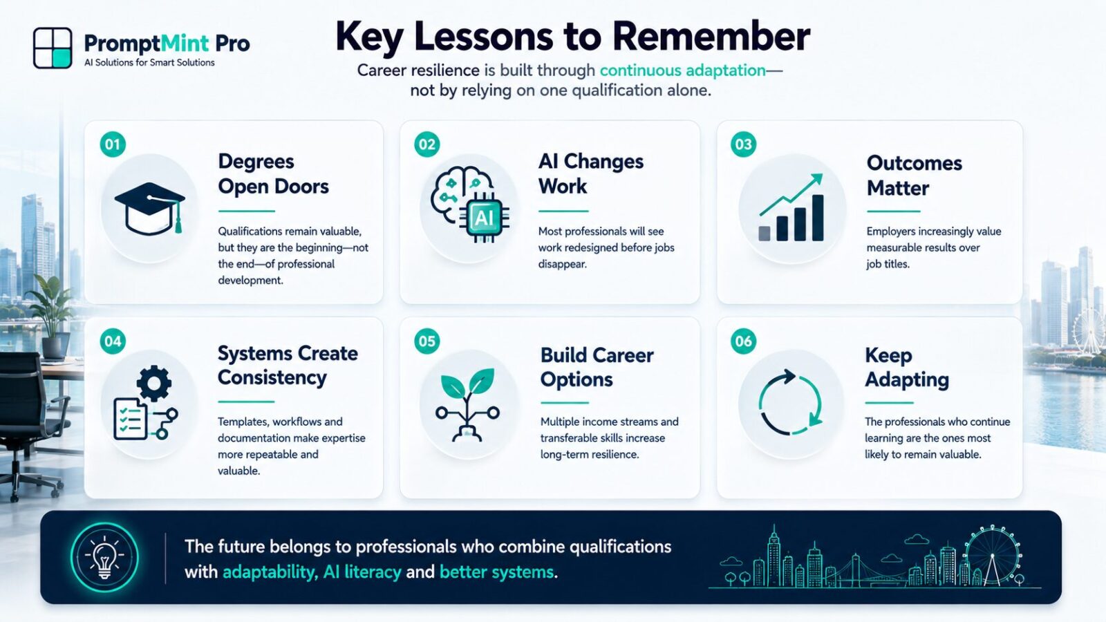 Six key lessons on career resilience after the rise in degree holder retrenchments
